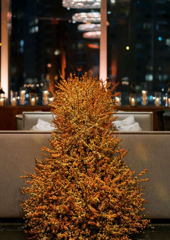 A corporate christmas party at the Ascent Lounge, New York | Weddings in New York | Larry Walshe Studios